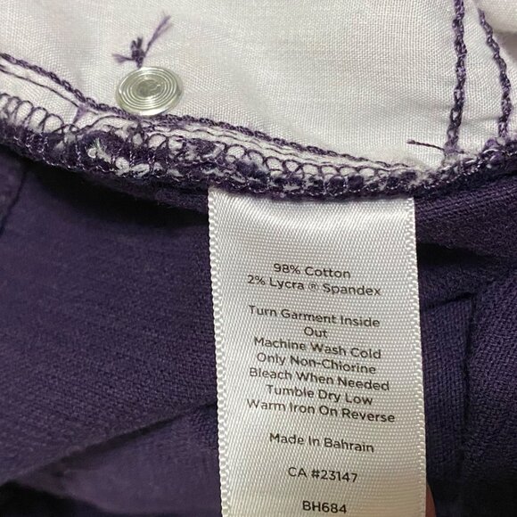 Talbots Woman Petites Curvy Corduroy Pants Size 36" Waist - Picture 6 of 6